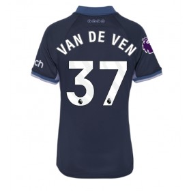 Tottenham Hotspur Micky van de Ven #37 Borta Kläder Dam 2023-24 Kortärmad